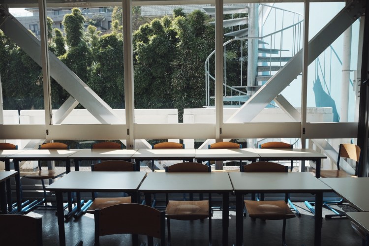 神樂坂法語學院教室內部