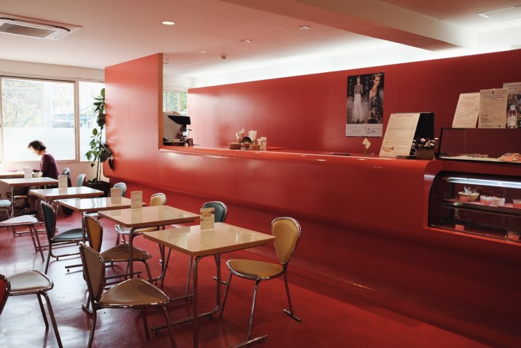 神樂坂法語學院咖啡廳麵包