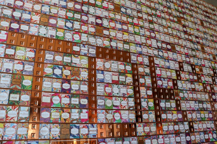 星巴克烘焙工坊二樓茶品