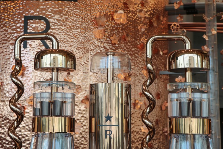 星巴克臻選烘焙工坊店內