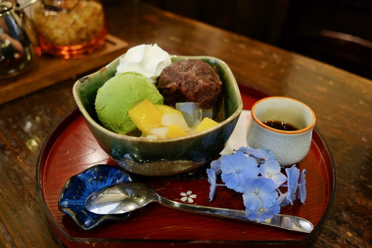 永田珈琲的甜品與咖啡