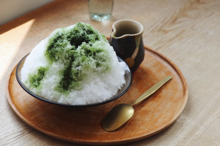 大阪心齋橋wad cafe抹茶冰品