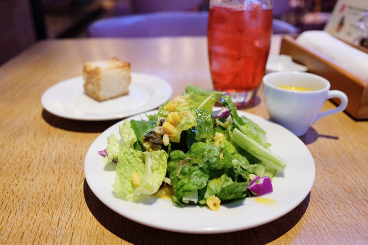 日本橋午餐美食_BRASSERIE D &amp; SWEETROOM_沙拉