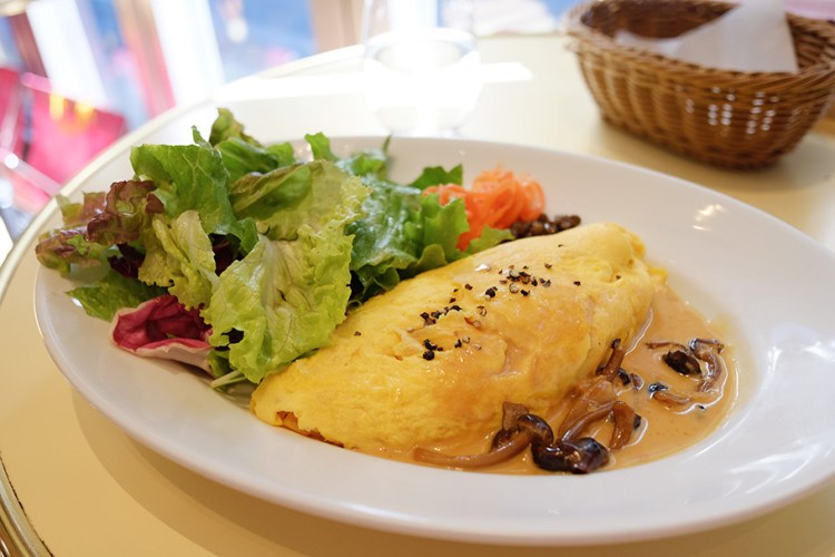 日本橋午餐美食_CAFE AIMEE VIBERT_オムレツ