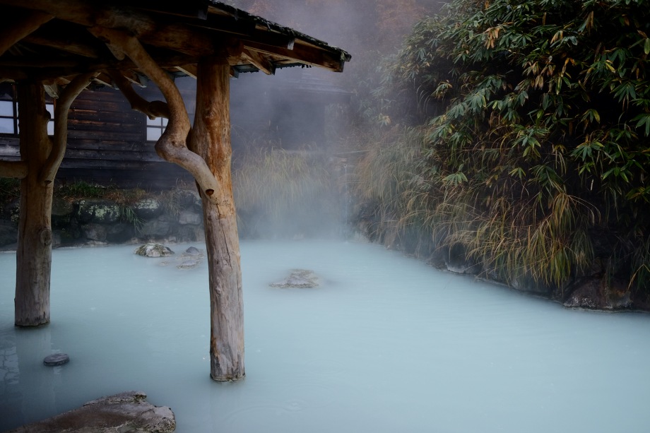 秋田鶴之湯溫泉_露天混浴
